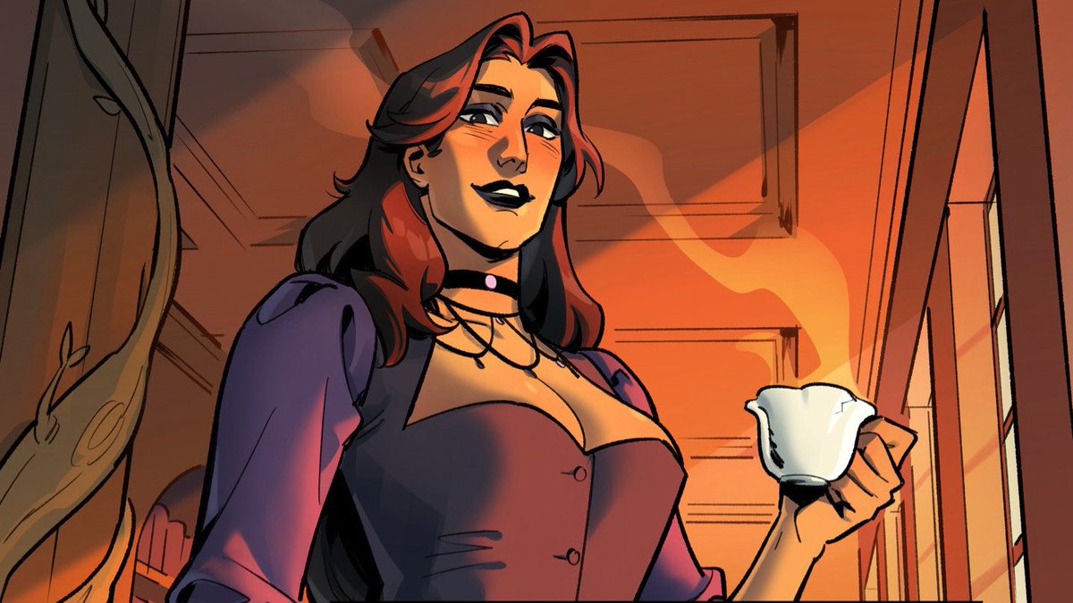 bogboogie's tweet photo. The beautiful witch Naenia is at the center of our hearts in THE HOLLOWED NIGHT #2. 

Coming soon. 🗡️ https://t.co/phWaOboEuO
