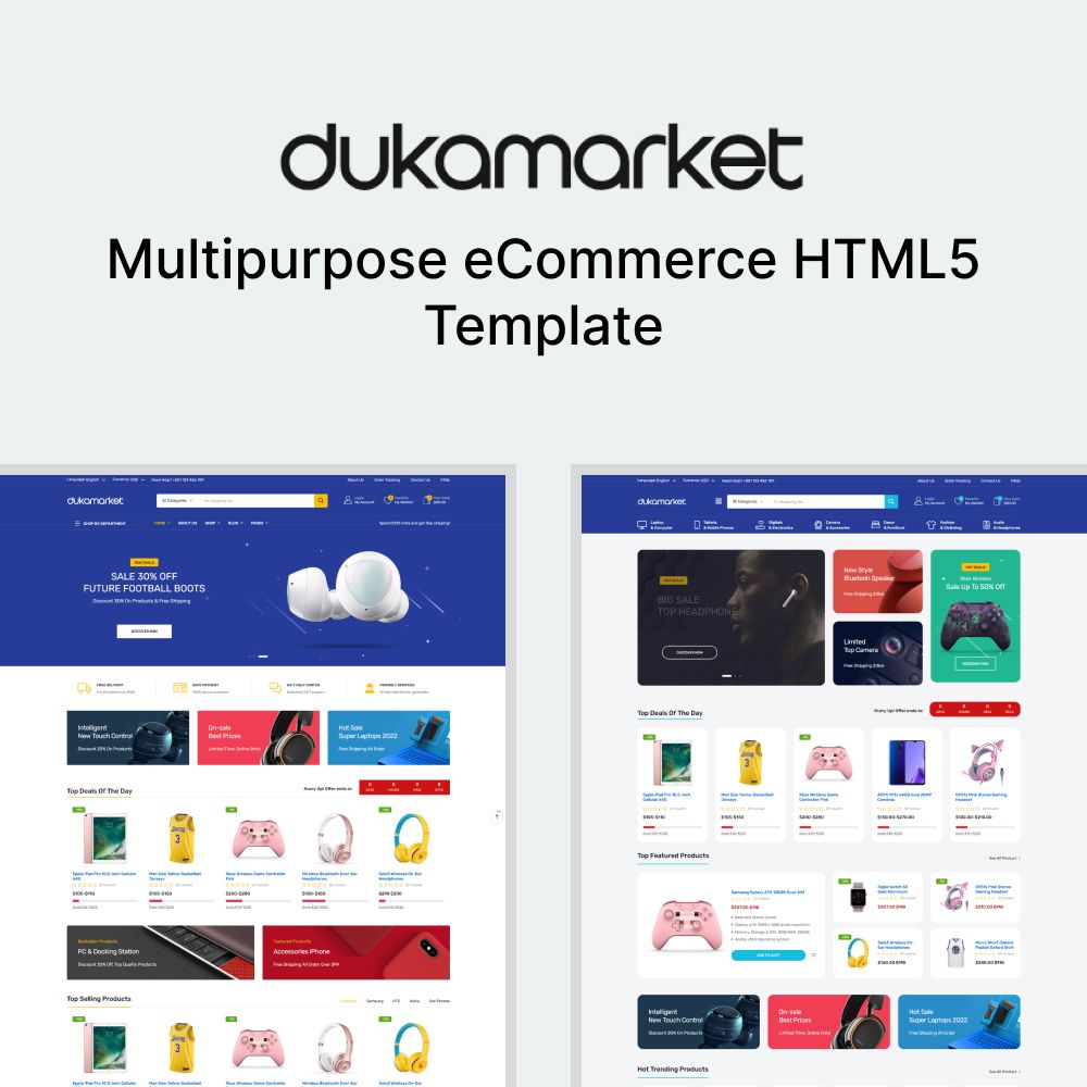 ThemePure_WP's tweet image. Looking to create a versatile and professional e-commerce website?
DukaMarket - Multipurpose eCommerce HTML5 Template is the perfect choice!
🔗Visit Demo: themeforest.net/item/duka-mark…
#DukaMarket #MultipurposeTemplate #eCommerceTemplate #HTML5Template #OnlineShop #WebsiteDesign