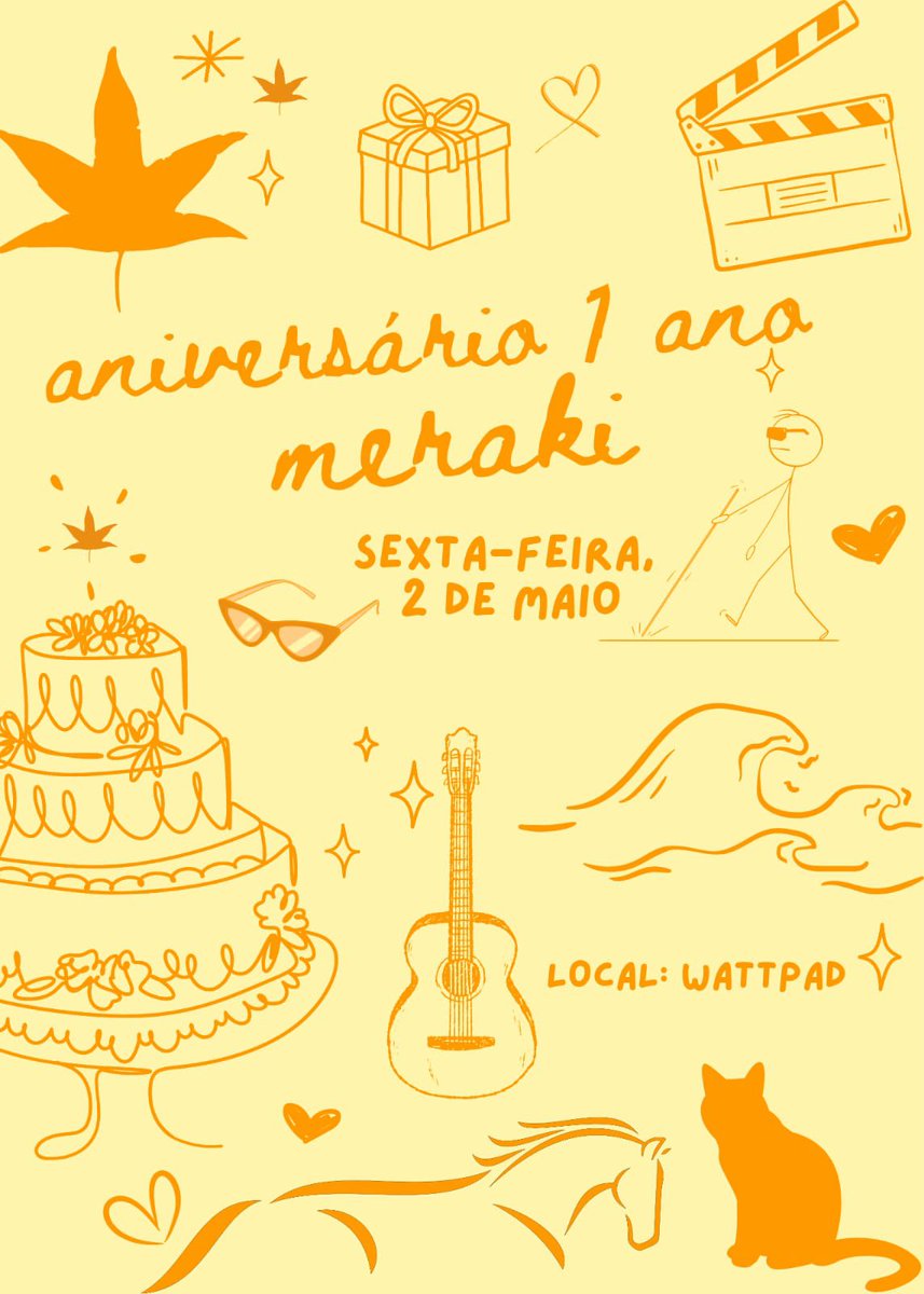 ESPECIAL DE UM ANO DOS MERAKINHOS

2 de maio. 
no wattpad.