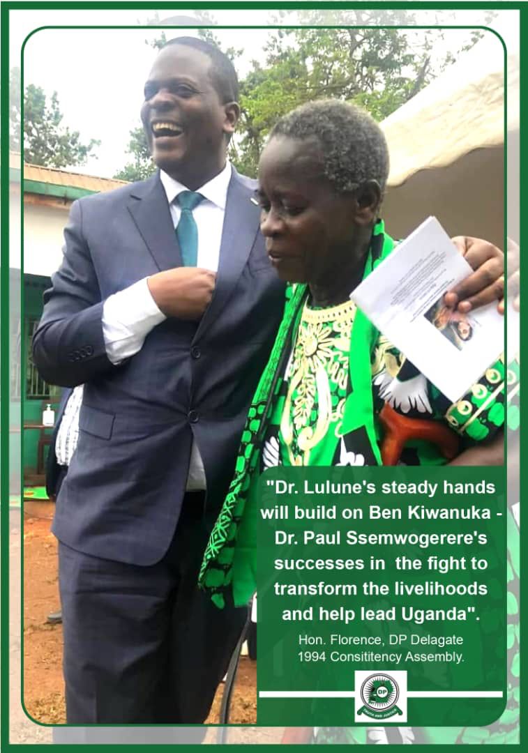 Hon. Dr. Lulume Bayigga, incoming DP President 2025-2030.