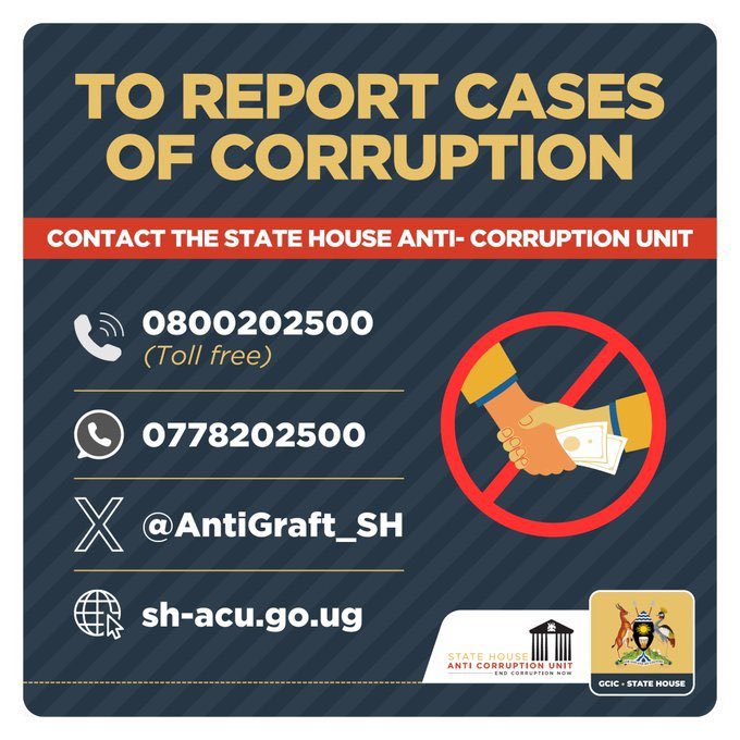 NabaasaWyclif1's tweet photo. If everybody strictly followed the law, there would be no corruption because corruption comes at the tail end of the process where there is noncompliance to the law.
#ExposeCorruption #CitizensAgainstCorruption https://t.co/NhaRmGNGU3