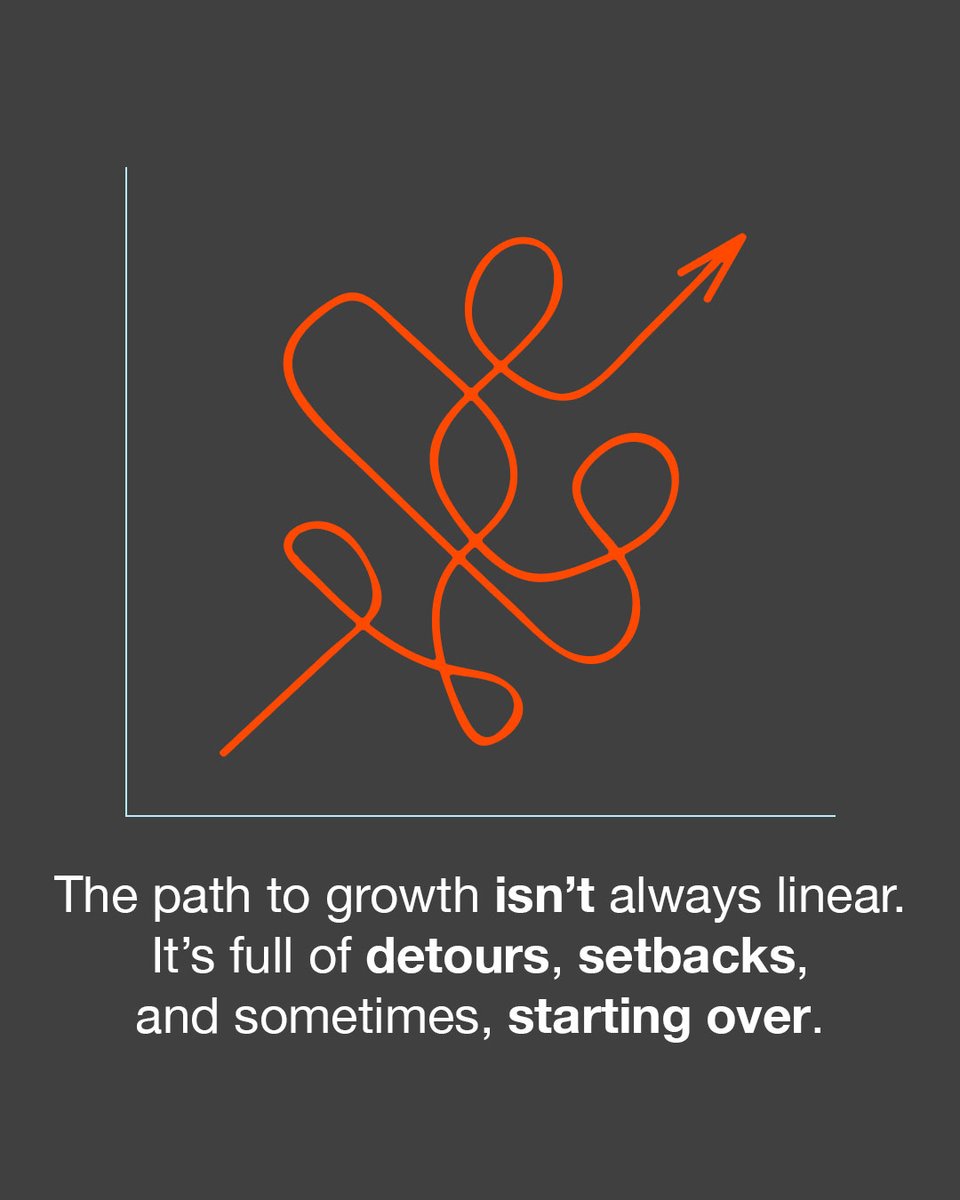 DrHenryCloud's tweet photo. Growth isn’t a straight shot to the top—it’s a winding road with wrong turns, tough lessons, and moments that make you want to quit. But every detour teaches you something. Every setback strengthens you. Keep going, even when the path doesn’t look like you thought it would. That’s how real transformation happens.

When you need accountability and encouragement, join a group of like-minded people who are constantly trying to move forward and constantly committed to growth beyond the difficult. You can find one at https://t.co/fhNMp0YDee today.