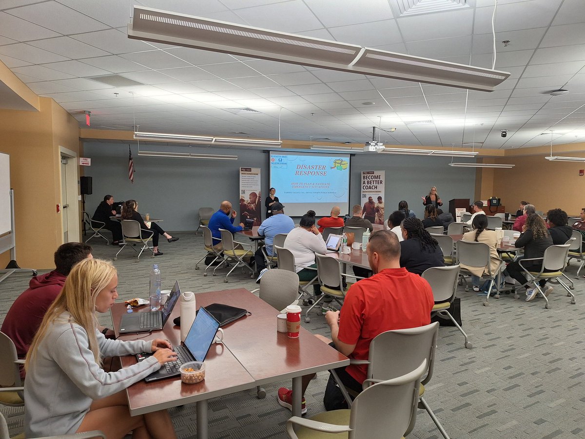 Dr. Tim Baghurst (@baghurst) on Twitter photo Duval County Athletic Director <a href="/talleymama/">Tammie K Talley</a> shares practical policies and procedures that need to be in place to prepare for disasters and emergencies. Her talk is part of our FSU COACH's clinic at UNF in Jacksonville, Florida. Duval County Athletic Director <a href="/talleymama/">Tammie K Talley</a> shares practical policies and procedures that need to be in place to prepare for disasters and emergencies. Her talk is part of our FSU COACH's clinic at UNF in Jacksonville, Florida.