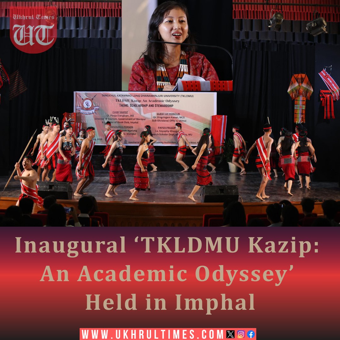 ukhrultimes's tweet photo. #Imphal: The #Tangkhul Katamnao Long #DMUniversity kazip (event) was conceived as an intellectual platform for #students, #scholars, and #educators to engage in critical discourse, challenge dominant narratives, and collaboratively produce alternative knowledge. Through sustained dialogue, the #Odyssey aspires to catalyze new research collaborations, interdisciplinary publications, and community-based academic initiatives that speak to the lived realities of marginalized communities and underrepresented voices. #PoojaElangbam #DhanamanjuriUniversity
Read more: https://t.co/0yBVzVrEKM