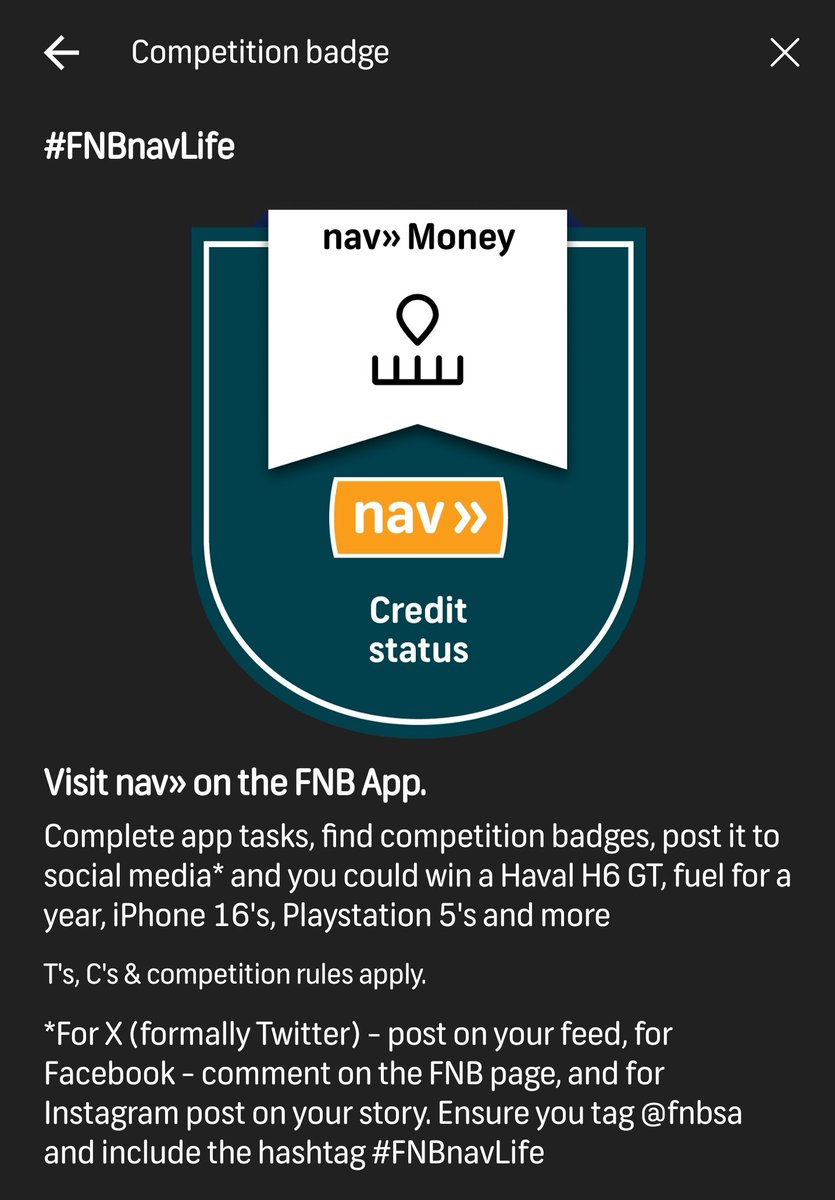 keekselijah's tweet photo. @FNBSA #FNBnavLife https://t.co/mIzGYQPlYQ