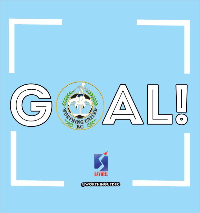 WorthingUtdFC's tweet photo. 59: GGGOOOAAALLL!!!

Hills has got his hattrick, bit of a mixup in the back for the home side and Dan Hills pounces on it and puts it over the keeper!

#BAN 0 #WOR 3 https://t.co/G4wvBunWAI