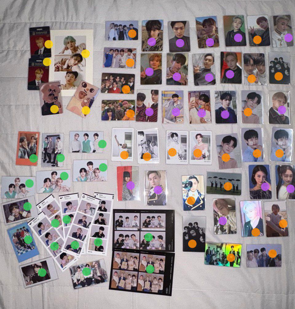 jjongtsbyy's tweet photo. #WTS ALL IN PIC 

💜 - RM6
🧡 - RM3 
💚 - RM10 ( in set ) 
💛 - free claim 

🧚close up at 2nd &amp; 3rd pic
🧚 exclude postage only 
🧚 can post to multiple address but prefer one address :) 
🧚 may open sharing
#pasartxt #pasarENHYPEN #pasarsvtmy @PasarEnhypen @PasarSeventeen https://t.co/VUYfwClWAZ