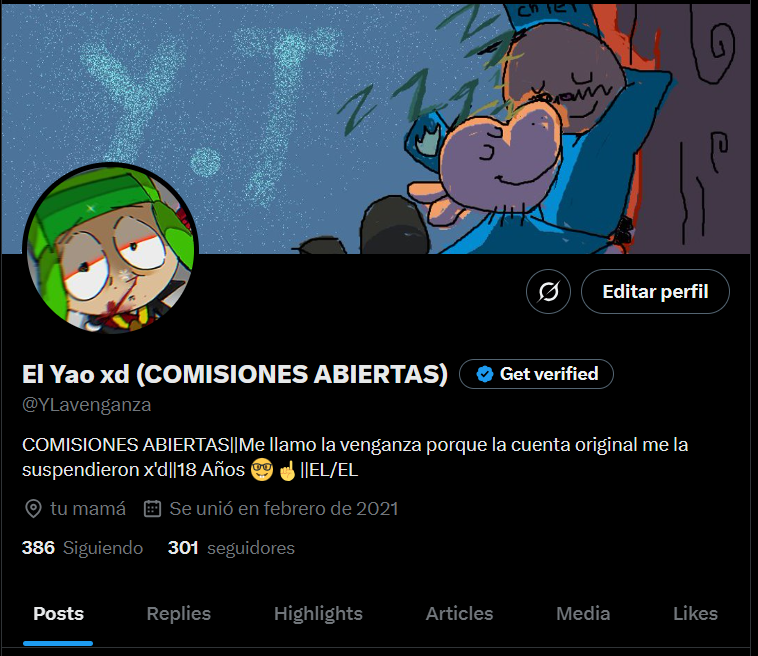 YLavenganza's tweet photo. 301 seguidores?!!!
QUE AAAA GRACIASSS
subo mas tarde la parte 4 para no perder la tencion JSJSJSJSJSJ
#tankyou https://t.co/JCMDcmj9F3