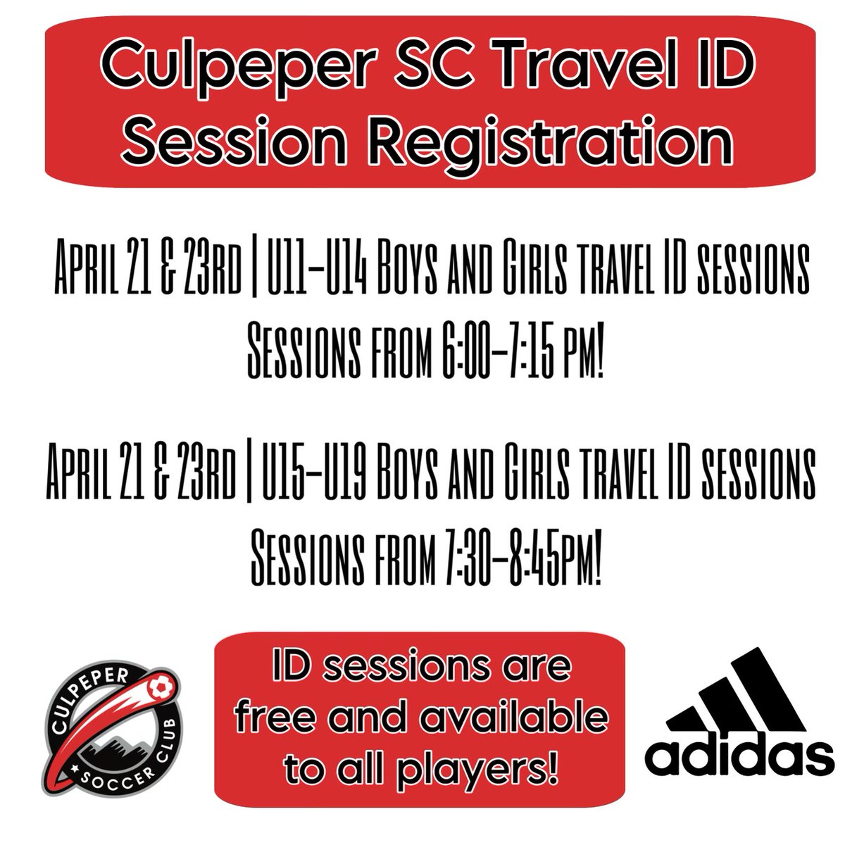 Culpeper Soccer Club tweet media