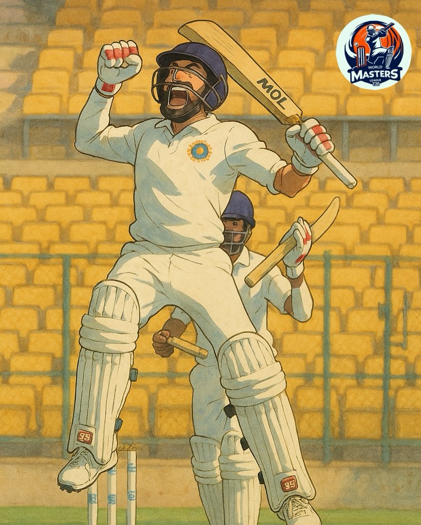 Our Jackson Saheb is here! 😎🔥

They call him a wicket-keeper and we know he’s a Sixer  King .
#worldmasterleague2025 #WMLT20