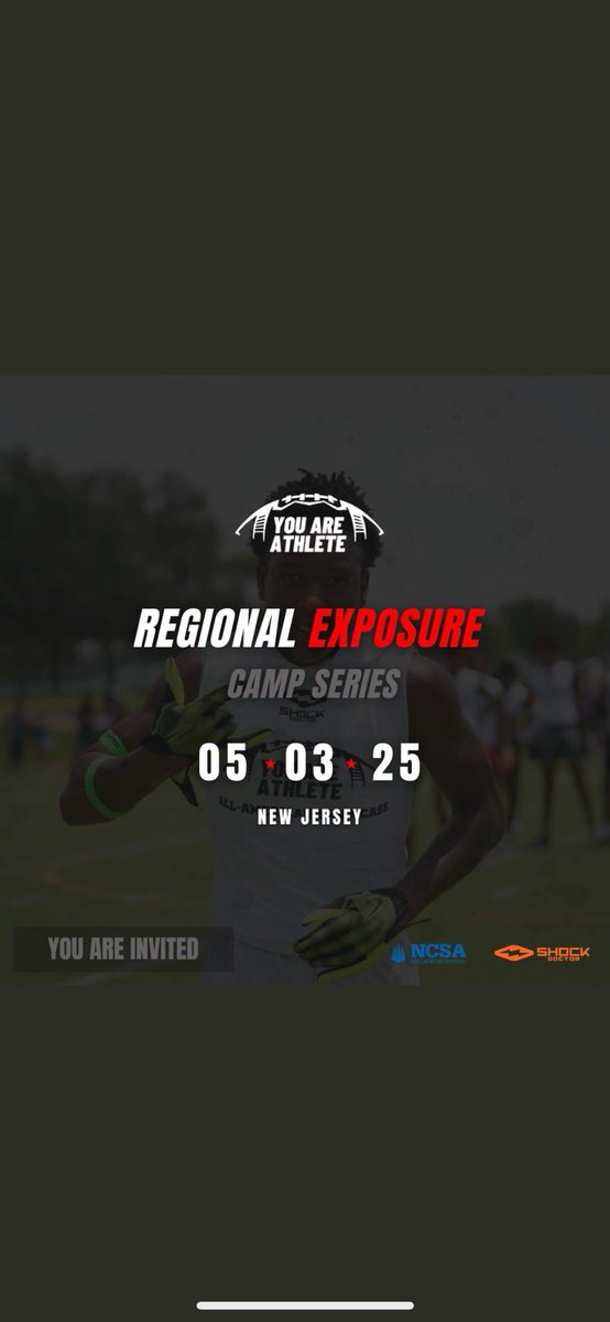 Thank you for the invite <a href="/youareathlete/">You Are Athlete</a> greatly appreciated