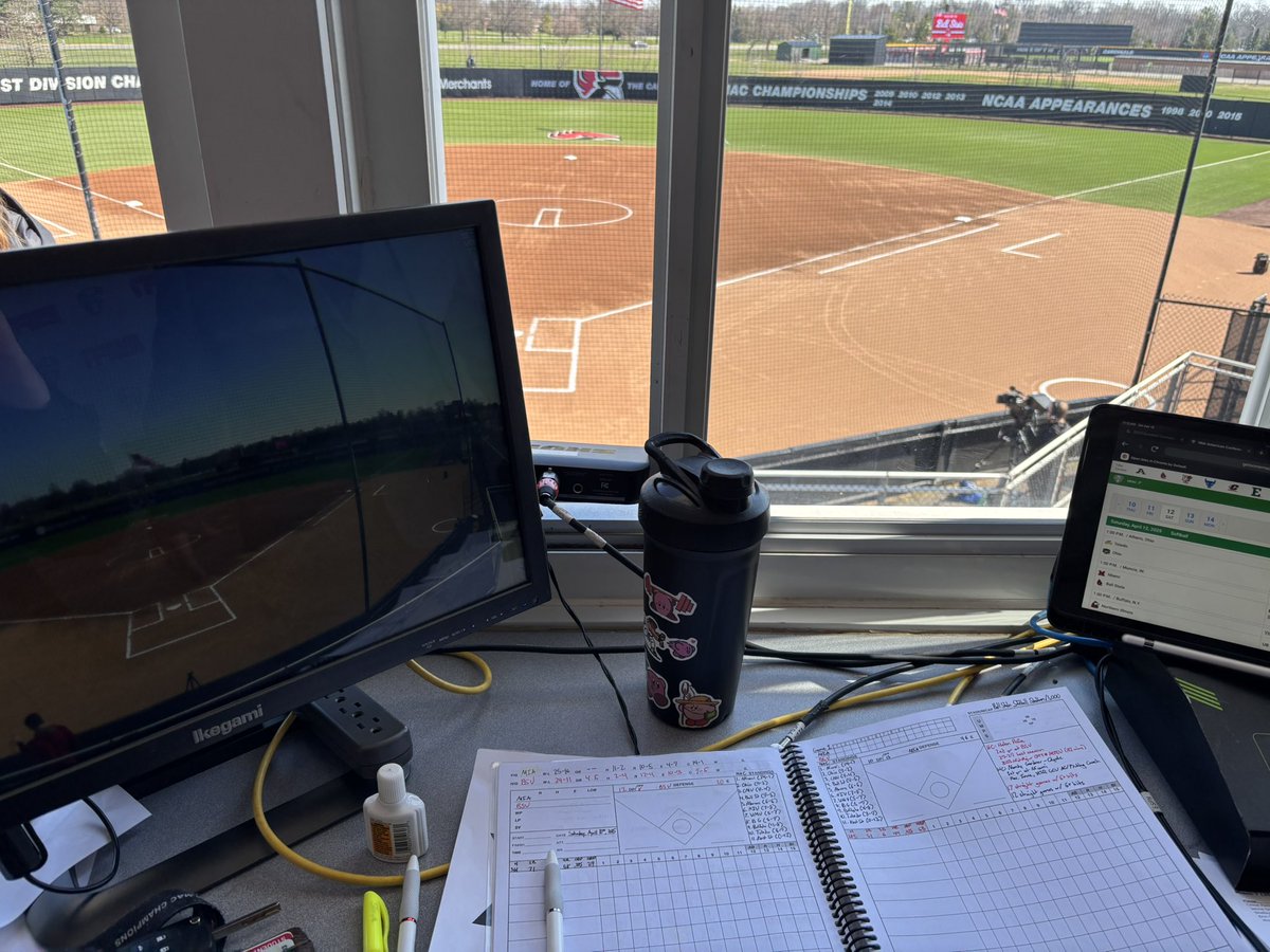 Brayden Carroll (@braydendcarroll) on Twitter photo On ESPN+ as play-by-play today for a softball doubleheader between Ball State and Miami. Working alongside <a href="/RoenElbert/">Roen Elbert</a> and <a href="/RoenElbert/">Roen Elbert</a>. Game One starts at 1:00 PM, Game Two thirty minutes after! On ESPN+ as play-by-play today for a softball doubleheader between Ball State and Miami. Working alongside <a href="/RoenElbert/">Roen Elbert</a> and <a href="/RoenElbert/">Roen Elbert</a>. Game One starts at 1:00 PM, Game Two thirty minutes after!