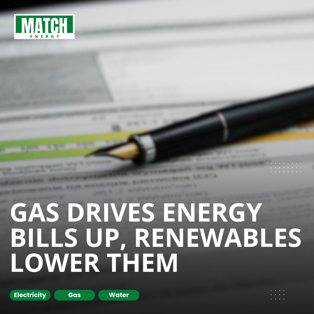 The numbers don’t lie—gas is the main reason energy bills have skyrocketed over the last four years! 🔥🔋

Read here: match-energy.co.uk/gas-drives-ene…

#Energy #Gas #Electricity #Water