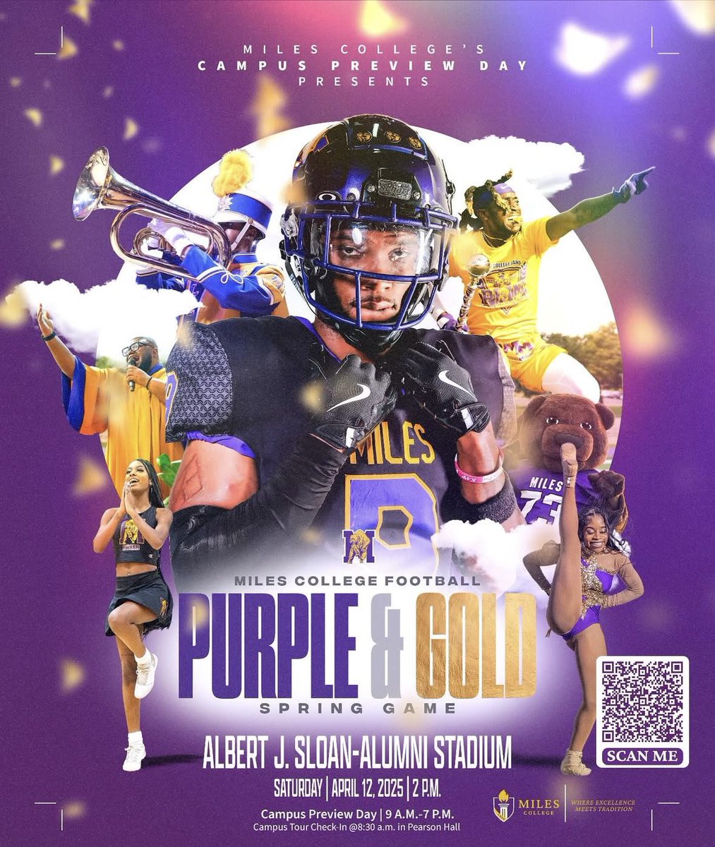 Coach Chris Goode and the Golden Bears close spring practice with Purple &amp; Gold Game today at Albert J. Sloan-Alumni Stadium. The game starts at 2 p.m. and will give fans a look at the new-look football program before we head into the summer.