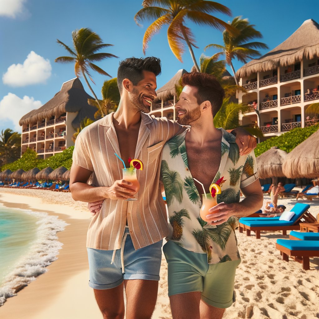 DiverCityMx's tweet photo. #QuieroEstarAhi México

🌴 Margaritas, mar y besos bajo el sol de Cancún 🇲🇽 #CancúnGay #PlayaYPasión https://t.co/34SwONJQL4