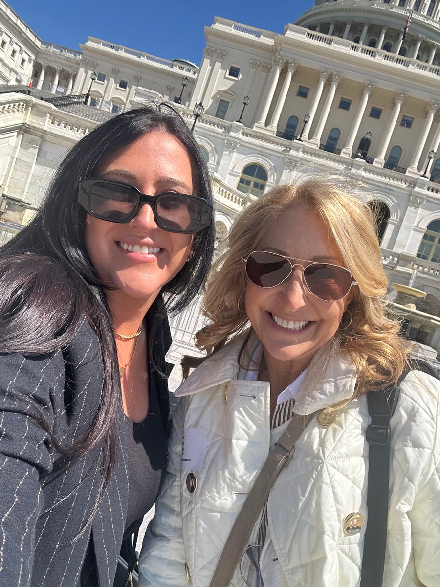 ConceptsComm's tweet image. Yesterday, Concepts team member Melissa Armstrong and our President, Karen Herson, spent the day on Capitol Hill. Always proud to have our team in the room where it happens!  #CapitolHill #TeamConcepts #AdvocacyInAction