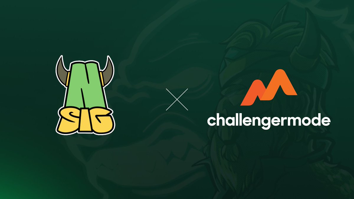 nSigOfficial's tweet photo. A new destination for nSig is here!🟠🟢
We're proud to announce that our future @ProBrawlhalla events will be held over at @Challengermode!
Check out our page and join our Space today.
Link in thread 🧵
#Brawlhalla #BrawlhallaSponsored #Challengermode