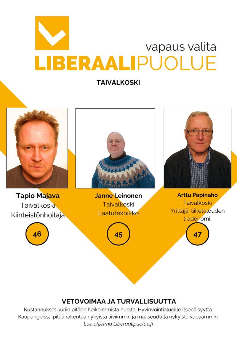 Vaalikampanja alkaa olla lopussa. Huomenna nähdään tulokset.
Jos vielä on ehdokas hukassa, tässä olisi yksi joka varmasti tekee ainakin töitä asioiden eteen. Muuta en lupaa, koska olen vain 1 ihminen.
Mutta mikä tärkeintä, äänestä. Siihen demokratiamme perustuu.
#kuntavaalit2025