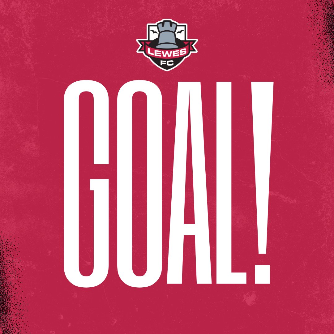 GOAL: Cheshunt 1-1 LEWES - Shae Hutchinson (63') #IsthmianLeague