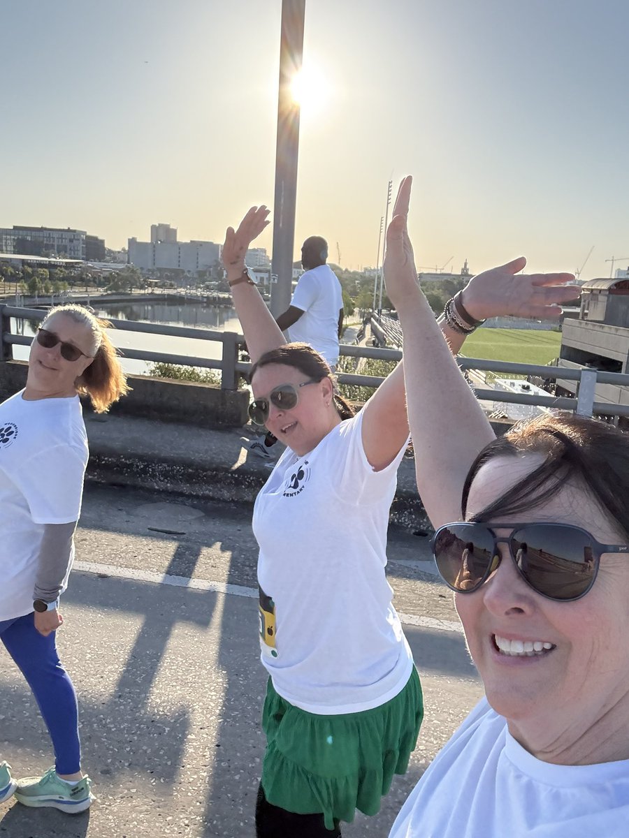 MsEvansWB's tweet photo. Another one done 🏃🏻‍♀️🏃🏻‍♀️ 
This time with Woodbridge Wildcats💚💙 4th annual Race for education . @WoodbridgeElem @CanDoKiddos @VMorseHCPS @KiBiLe0704 @VanAyresHCPS https://t.co/iXV9B3iQ4c