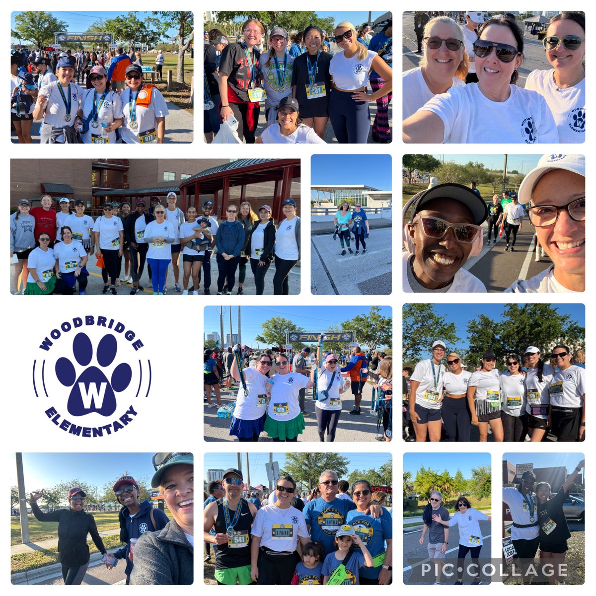 MsEvansWB's tweet photo. Another one done 🏃🏻‍♀️🏃🏻‍♀️ 
This time with Woodbridge Wildcats💚💙 4th annual Race for education . @WoodbridgeElem @CanDoKiddos @VMorseHCPS @KiBiLe0704 @VanAyresHCPS https://t.co/iXV9B3iQ4c