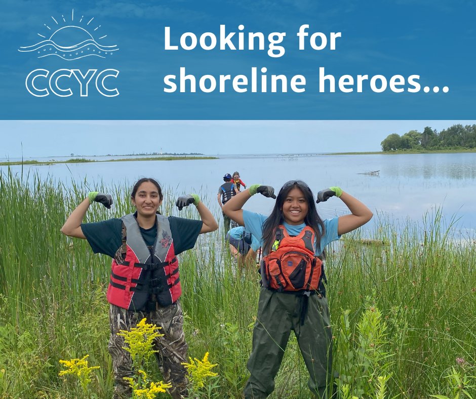 Heroes volunteer with the Coastal Conservation Youth Corps! Kincardine July 7-11 or Goderich July 21-25. Space is limited &amp; thanks to generous sponsor support there is no registration cost. Safety supplies provided but bring your own cape!  lakehuron.ca/ccyc