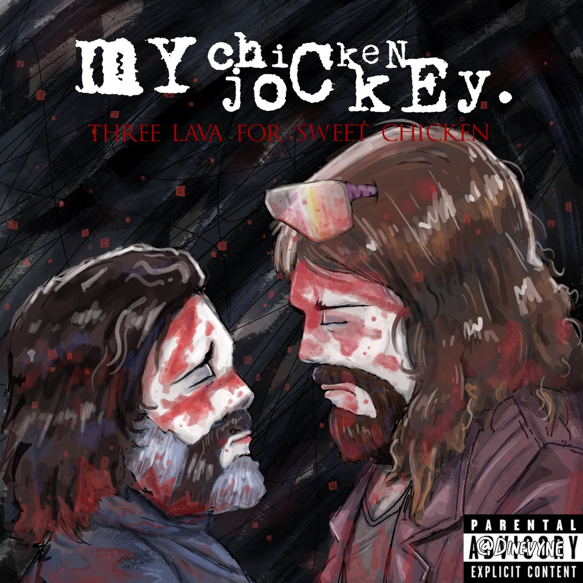 I'm Not Okay(STEVE).
I literally am not😭😭

 #MinecraftMovie #Minecraftmoviefanart #Steverett #mcr #yaoi