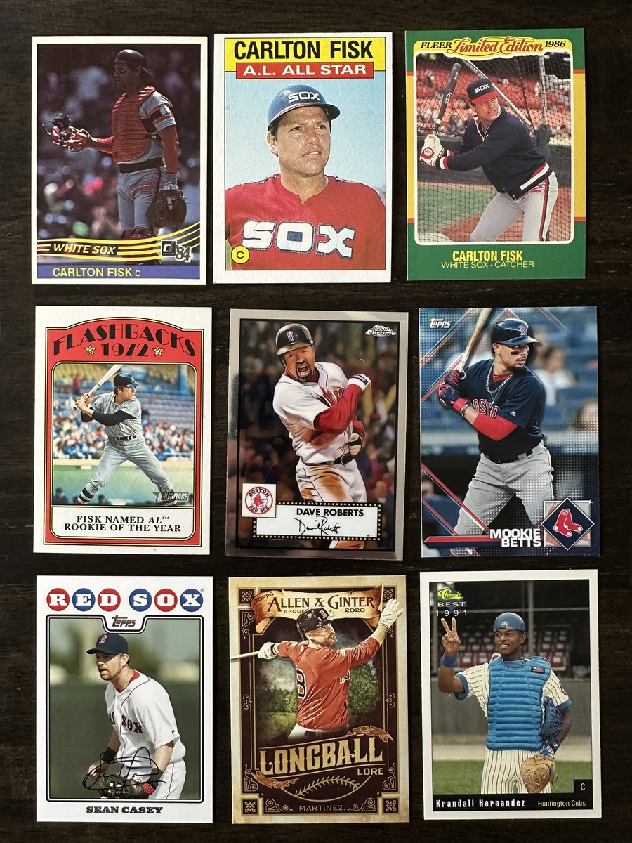 Shane Katz (@shanekatz73) on Twitter photo A big thank you <a href="/teej1972/">TJ Valacak</a> for this <a href="/tradingcarddb/">TCDb.com - Trading Card Database</a> trade! Some cool Red Sox and Fisk cards for an 80s binder! Thanks TJ and glad we could connect over there too! A big thank you <a href="/teej1972/">TJ Valacak</a> for this <a href="/tradingcarddb/">TCDb.com - Trading Card Database</a> trade! Some cool Red Sox and Fisk cards for an 80s binder! Thanks TJ and glad we could connect over there too!