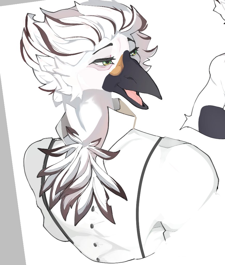 panyfur's tweet photo. dancing bird https://t.co/O7JxHAGKa2