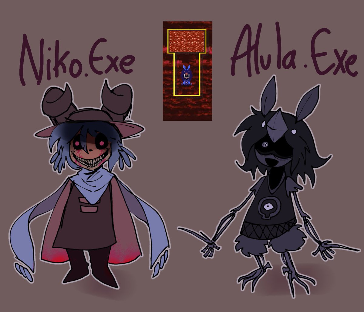 What if Oneshot is scary and creepy oooo, it'll be like Oneshot