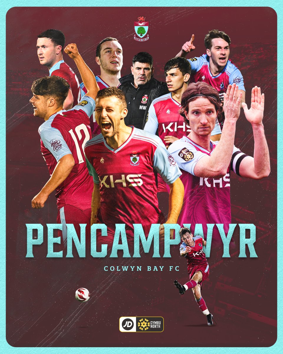 JD Cymru Leagues 🏴 (@cymruleagues) on Twitter photo Bouncing straight back to the top-flight as #JDCymruNorth champions! 🏆
Llongyfarchiadau mawr, <a href="/ColwynBayFC/">Colwyn Bay FC 🏴</a>! 👏 Bouncing straight back to the top-flight as #JDCymruNorth champions! 🏆
Llongyfarchiadau mawr, <a href="/ColwynBayFC/">Colwyn Bay FC 🏴</a>! 👏