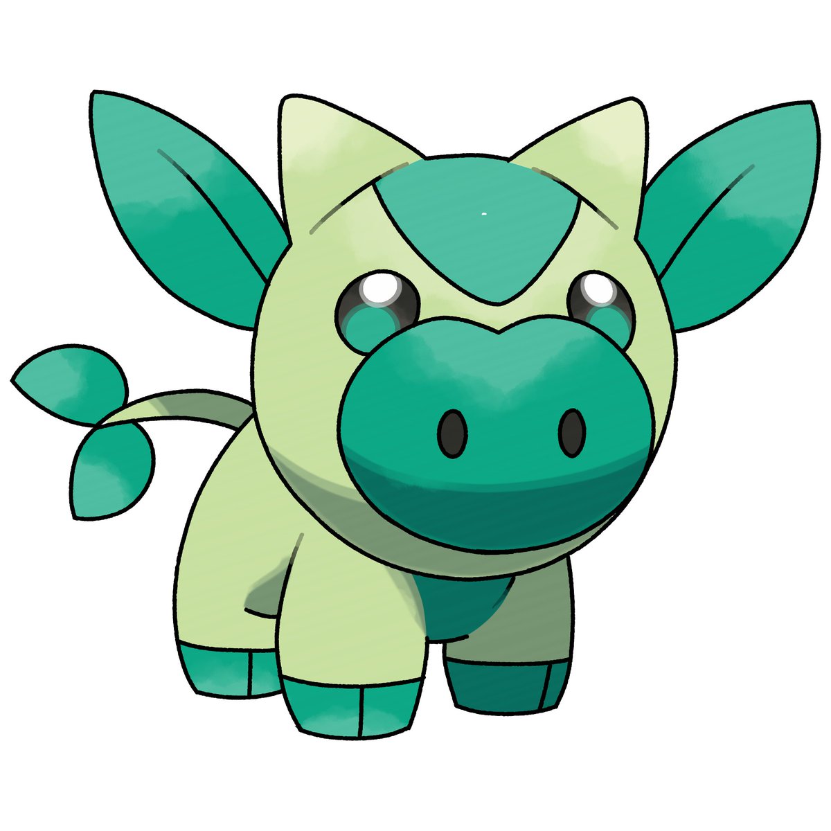 CardnlH's tweet photo. Introducing the Grass starter for #PokemonWindsWaves! Meet Calflaura! #Pokemon https://t.co/L7ZTNTcxs6