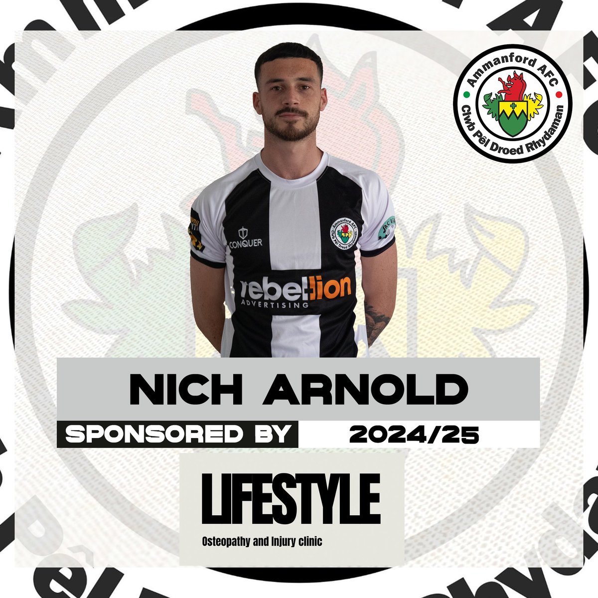 AmmanfordAFC's tweet photo. 90+6| GOOOOOOOOAAAAALLLL AMMANFORD!!

From a corner, @NicArnold pokes the ball home to level the scores!

🐗1-1🐉

#TheTownAsOne #EinTref https://t.co/IvAIUuZWXC