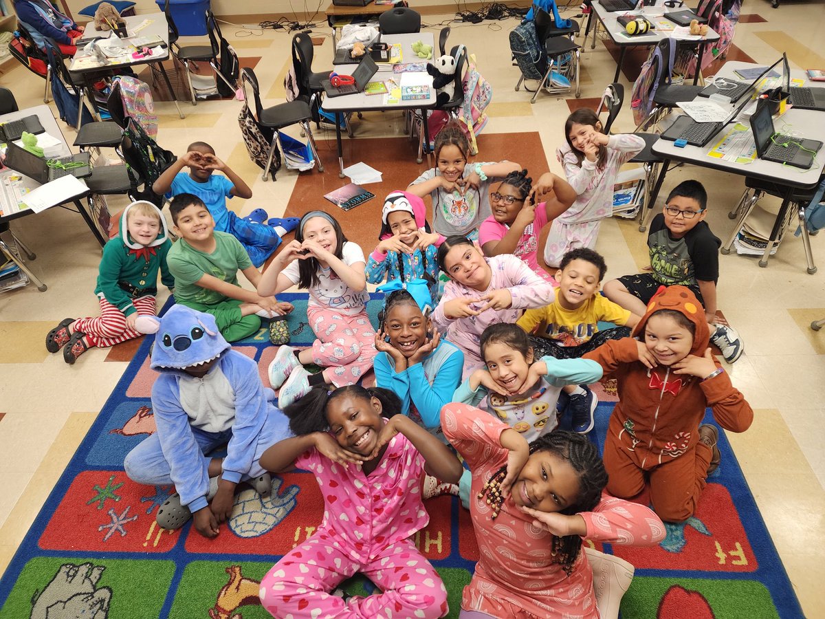 Pajamas for our Schwa Day celebration! #NationalSchwaDay <a href="/JEFCOED/">Jefferson County Schools</a>