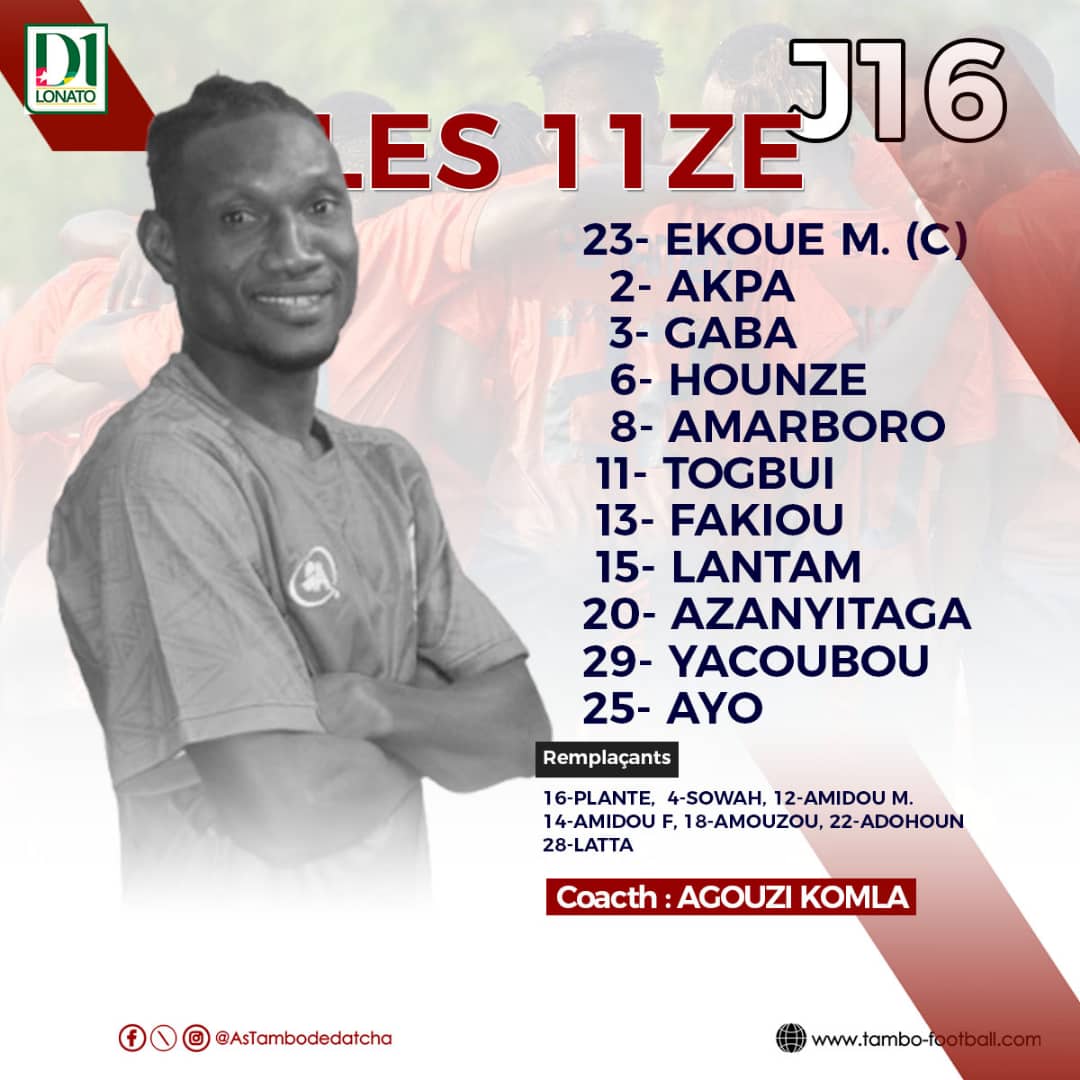 fc_tambo's tweet photo. La compo officielle https://t.co/eK2BQQMPAb