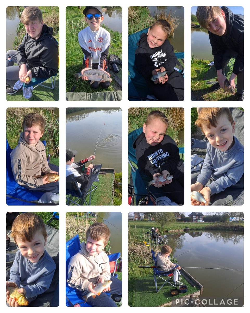 Its been a fantastic two days, first with our Spring/Summer Fishing School where we welcomed Dale, Henry &amp; Jacob followed by individual sessions for Max &amp; Mason, the boys caught some lovely fish! 

If you would like to book any sessions, please don't hesitate to get in touch!