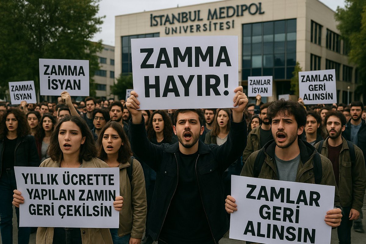 FedaiBirrTurk's tweet photo. Sözde kâr amacı gütmeyen Vakıf üniversitesi yüzde 85 gibi fahiş bir zam yapıyor. Medipol e gelmeyi düşünenler her yıl böyle fahiş zamlari göz önüne almanız gerekiyor. #MedipolDeZam #Medipol #MedipolÜniversitesi https://t.co/G0OFbSU1pM