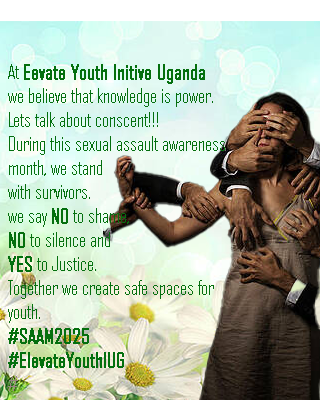 Together we create safe spaces for Youth

#SAAM2025
#ElevateYouthIUG
