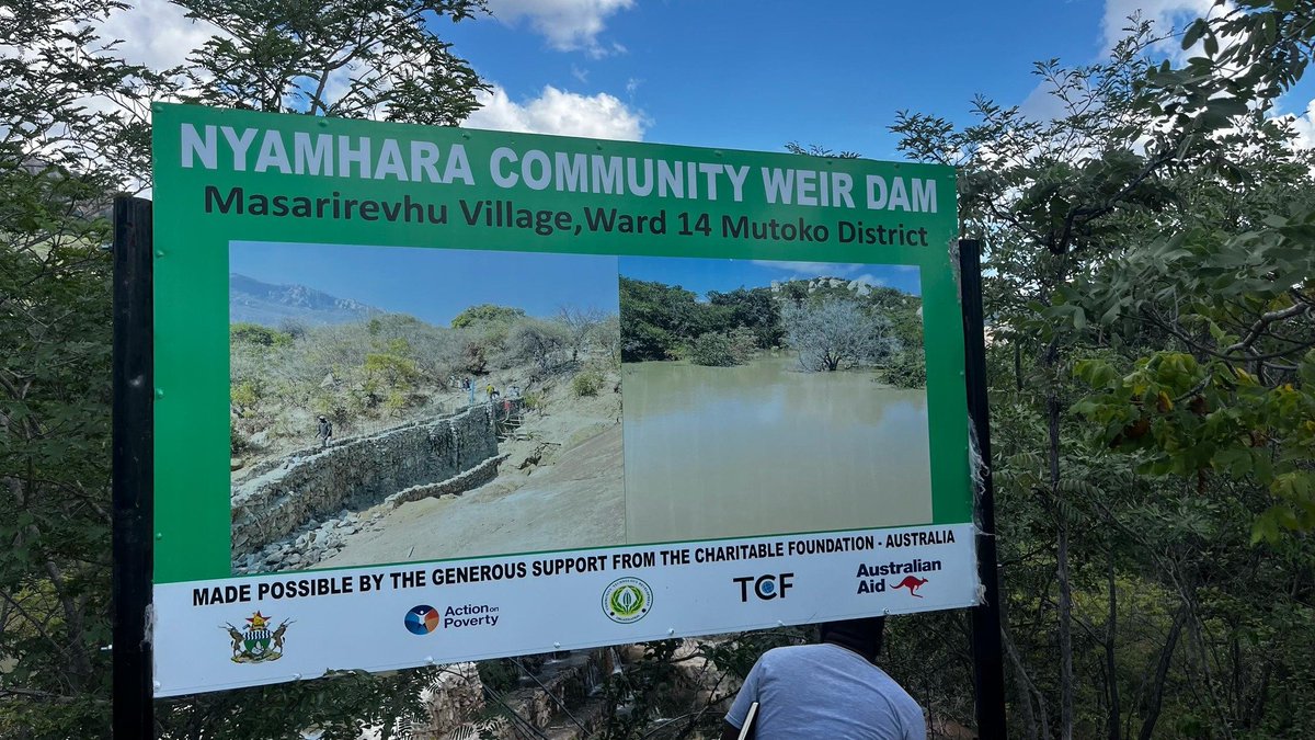 Climate Action Network Zimbabwe (CANZIM) (@canzim11) on Twitter photo Enhancing ex-situ water conservation through construction of weir dams Participants meet and interact with the Nyamhara Weir Dam management committee and stakeholders to get a clearer understanding of the weir dam intervention <a href="/CANIntl/">Climate Action Network International (CAN)</a> <a href="/CANEurope/">CAN EUROPE</a> <a href="/can_africa/">CAN Africa</a> <a href="/CAN_LA_/">CAN-LA</a> <a href="/ZELA_Infor/">Zimbabwe Environmental Law Association (ZELA)</a> Enhancing ex-situ water conservation through construction of weir dams Participants meet and interact with the Nyamhara Weir Dam management committee and stakeholders to get a clearer understanding of the weir dam intervention <a href="/CANIntl/">Climate Action Network International (CAN)</a> <a href="/CANEurope/">CAN EUROPE</a> <a href="/can_africa/">CAN Africa</a> <a href="/CAN_LA_/">CAN-LA</a> <a href="/ZELA_Infor/">Zimbabwe Environmental Law Association (ZELA)</a>