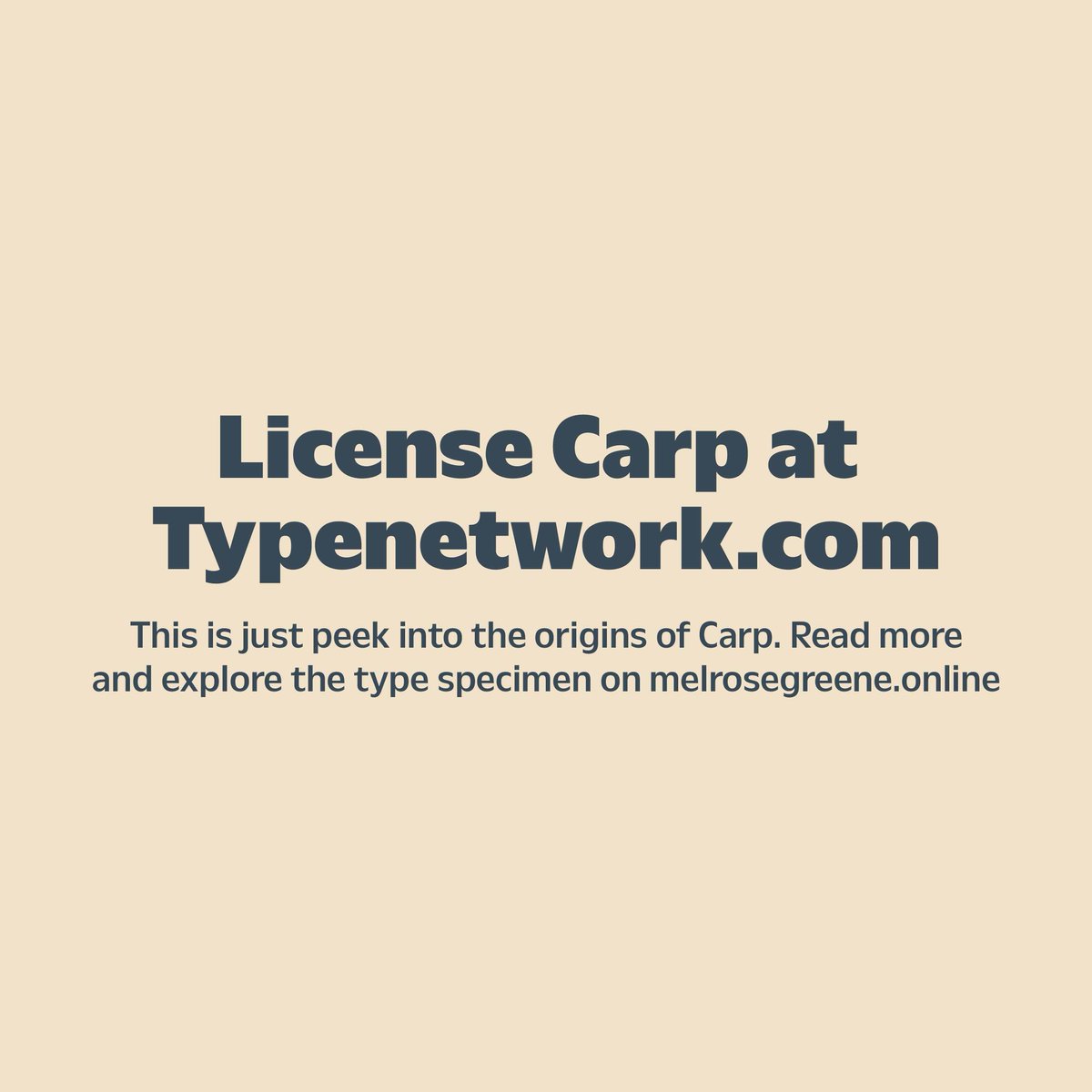 TypeNetwork's tweet photo. Carp reimagines the humanist sans with asymmetric weight balance and a variable width axis. From expressive display to robust text, its versatility shines in every style. 12 styles start at $40. 👉License it at our link in bio!
#type #font #typedesign #typedesigner #typography #typographyinspired #graphicdesign #fonts #typographyart #typeface #typefaces #goodtype #typefoundry #typematters #fontdesign #freefonts #letterforms
