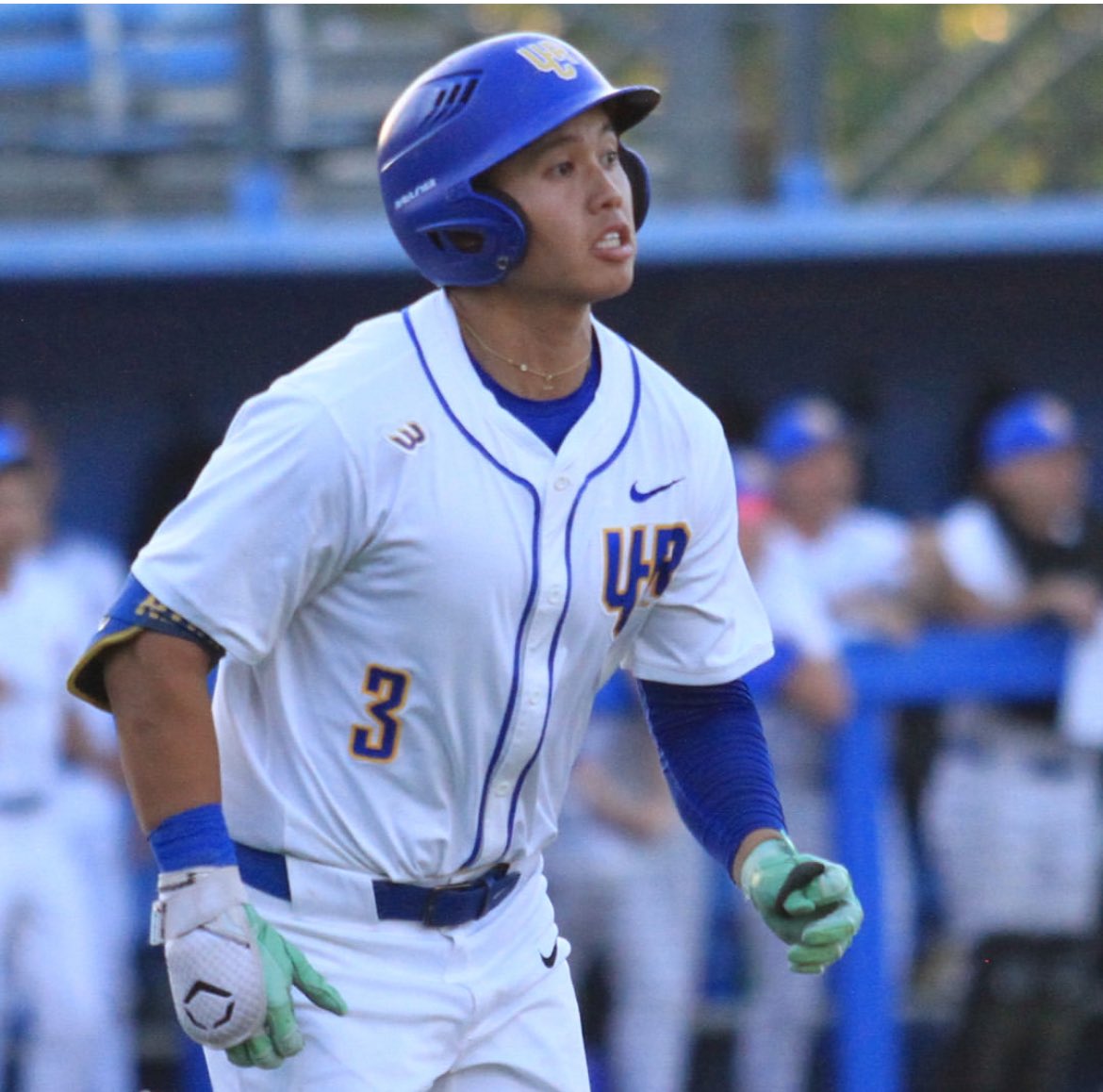 JonD_867's tweet photo. Last Night Andrew Rivas collected his 100th career Hit as a Highlander!
**April 11, 2025 vs UC Santa Barbara**
@UCR_Baseball @UCR_Athletics @BigWestSports @NpBase
#100HitClub #GoHighlanders
⚾️⚾️⚾️Congratulations!! https://t.co/f4RziRSTDz
