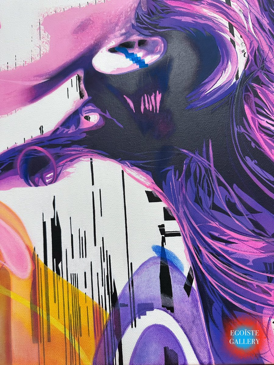 The wonderful Eliza Rocker just dropped off her new original painting Kylie 🤩 It’s vibrant colours mirror the weather we’ve been having perfectly ❤️‍🔥
.
#egoistegallery #contemporaryart #afflecks #originalart #limitededitionprints #interiordesign #artcollectors #elizarocker #kylie