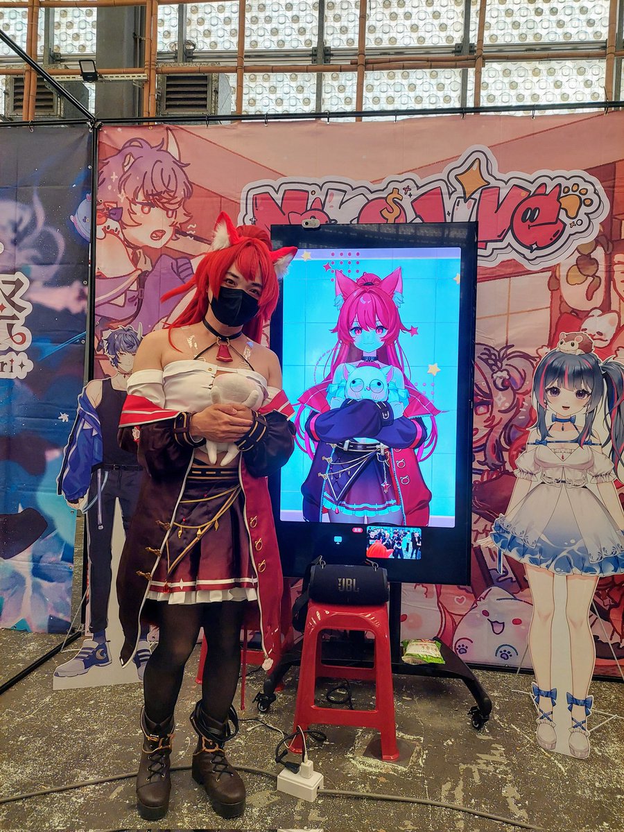 Arrow_chain's tweet photo. 今天第一次穿這套參加線下活動
好開心又可以cos馬麻見馬麻了😂
主辦對我們有夠好!
讓我們玩大玩特玩
今天真的好熱 流汗流到全濕了🥵
還有還有 很開心可以跟菜姬合照 超可愛的啦!😆
明天也會去喔 歡迎來合照!🥰
服裝&鞋子: 貓衣櫥
假髮: 八號假髮工作室(IG)
#媽祭快看
#阿強出來了
#vpsb
#TVexpo https://t.co/zztwHURPQA