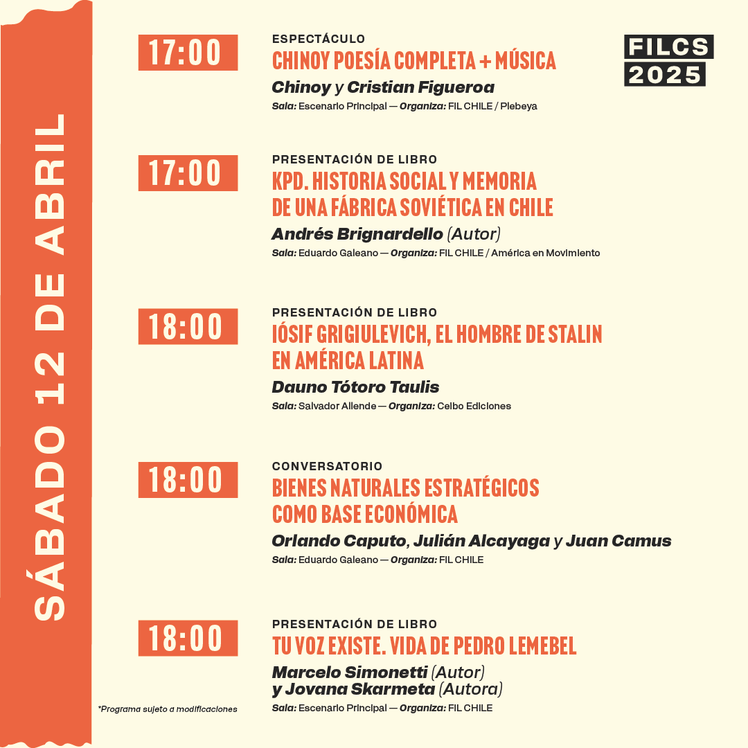 Feria Internacional del Libro Chile tweet media