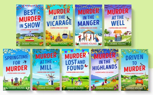 HelenHollick's tweet photo. May Means #MurderMysteryWeek! Meet @DebbieYoungBN & THE SOPHIE SAYERS MYSTERIES Set in the #Cotswold village of Wendlebury Barrow, a cast of English eccentrics in an idyllic setting - with a murder or two to solve #LightRomance @BoldwoodBooks
#ReadMore https://t.co/pU65cBJ64N https://t.co/LIqYK394RS