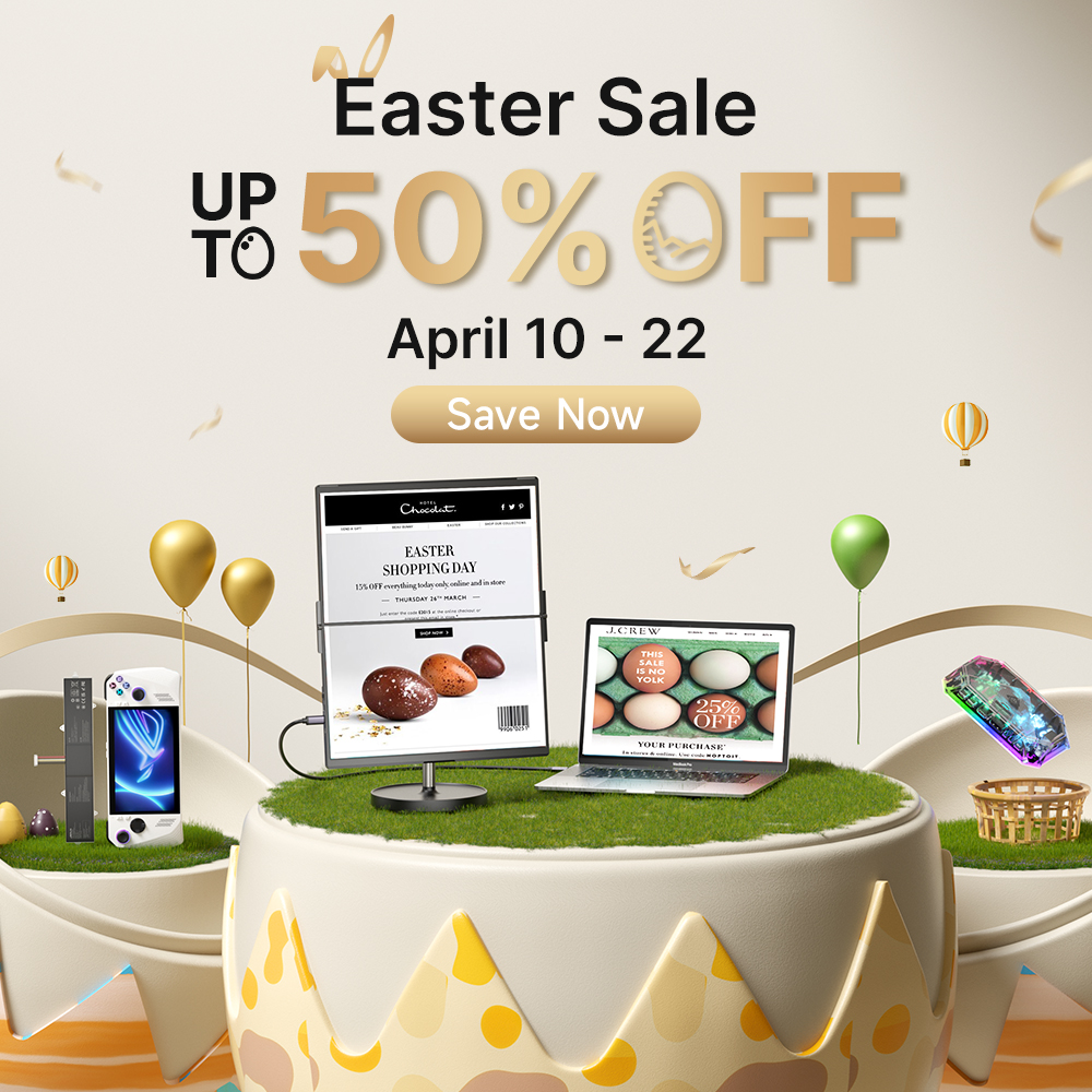 Top1Reviews's tweet photo. 🥚 JSAUX Easter Sale is live!
Up to 50% OFF till April 22
For Steam Deck, ROG Ally, FlipGo &amp; more
🔗 https://t.co/rEcbdBtpGV

#JSAUX #EasterSale #SteamDeck #ROGAlly #FlipGo https://t.co/e4uLKlNQc8