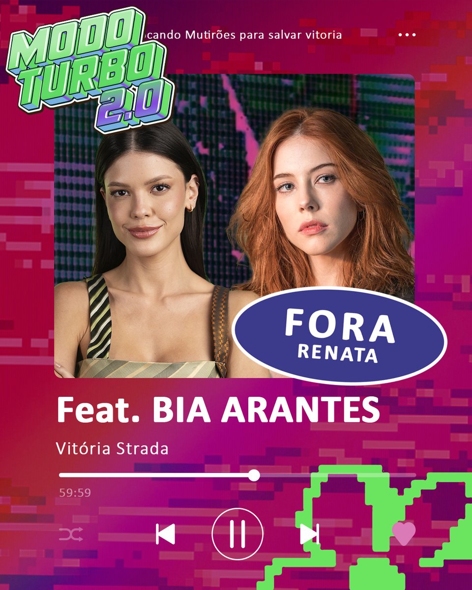 🦩 MUTIRÃO FEAT BIA ARANTES 🦩

🗳A cada 30 VOTOS comente um EMOJI!

❌ O voto é para ELIMINAR, vote em RENATA

✅ Meta: 40K respostas

⏰ Encerramento às 23h

▶️ VOTO ÚNICO: bit.ly/4jtrzOg 
▶️ VOTO TORCIDA: glo.bo/3Ert4h1

#BBB25 #Teamstrada #ForaRenata
