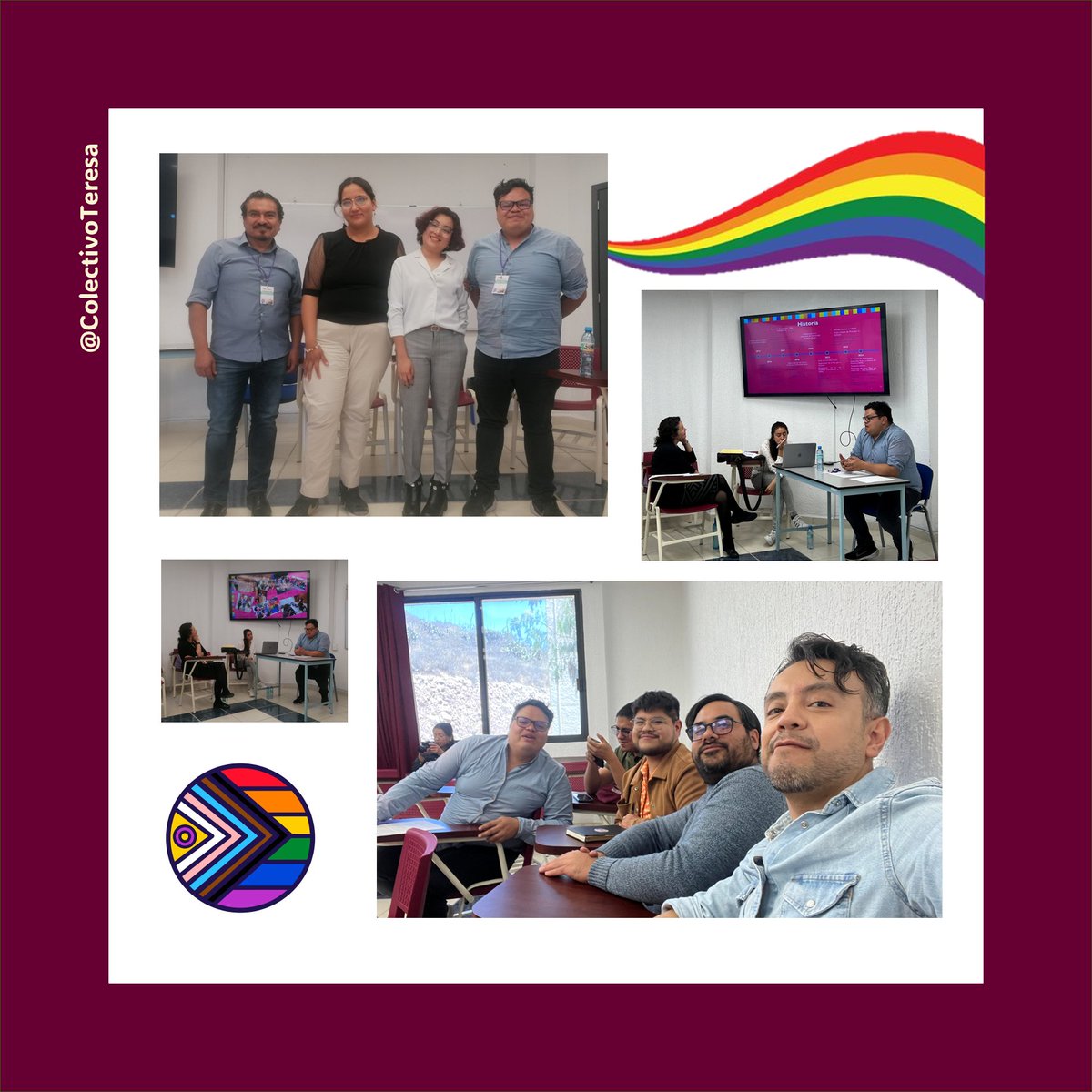 ColectivoTeresa's tweet photo. 🌍💜 El Hist. Gustavo Romero, estuvo presente en el "𝐗𝐗𝐈 𝐂𝐨𝐧𝐠𝐫𝐞𝐬𝐨 𝐈𝐧𝐭𝐞𝐫𝐧𝐚𝐜𝐢𝐨𝐧𝐚𝐥: 𝐌𝐮𝐣𝐞𝐫𝐞𝐬, 𝐅𝐞𝐦𝐢𝐧𝐢𝐬𝐦𝐨 𝐲 𝐄𝐬𝐭𝐮𝐝𝐢𝐨𝐬 𝐝𝐞 𝐆𝐞́𝐧𝐞𝐫𝐨" 
.
. 
#HazloALoTeresa #colectivoteresa #interesante #interesarte #creyenteslgbt https://t.co/BoSi8YZatw