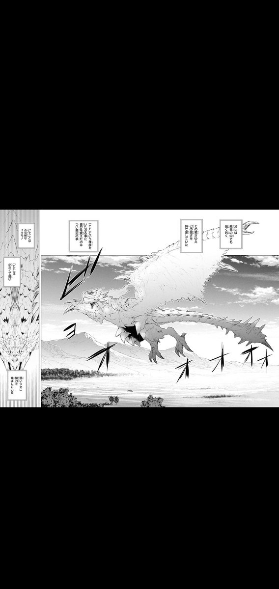 shokidelfin's tweet photo. とあるマンガを読んでるんだけどめっちゃリオレウスで草 https://t.co/QBWYfVGDrw