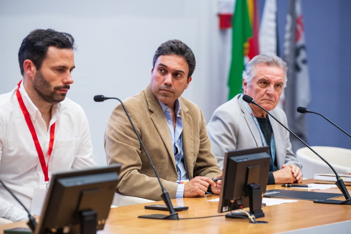 jorgeesparteiro's tweet photo. Foi um gosto participar na mesa redonda “HumanTech para os ODS” no XI Encontro Internacional de Jovens Empreendedores, na Coimbra Business School | ISCAC.
Obrigado à organização pela excelente iniciativa e a todos os que contribuíram para um debate tão estimulante e enriquecedor. https://t.co/XZORRWwfyl